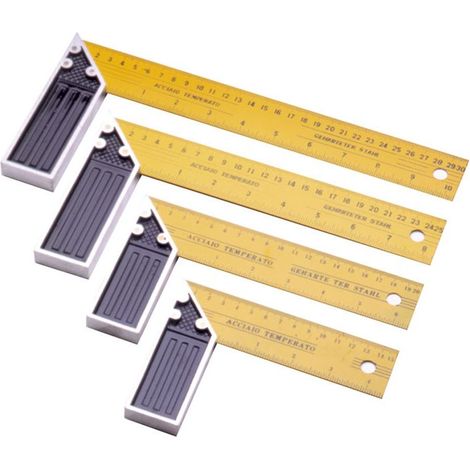 ÉQUERRE DE CHARPENTIER MILLIMETRIQUE 300x130 mm 0286/300