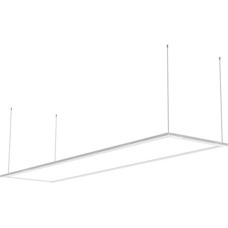 Xanlite – Plafonnier LED rectangulaire 40W – 4550 lumens – Blanc neutre – Extra plat – Pour cuisine – IP20 – PA3000RNW (1/5)