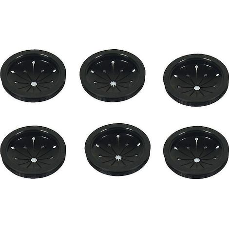 Lot de 6 protections pour broyeur à déchets (1/3)