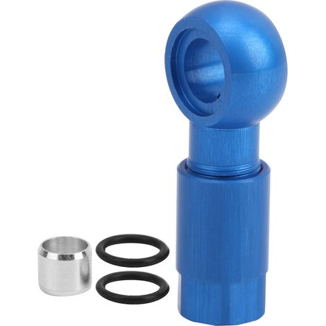 Connecteur en alliage d'aluminium pour durite de frein de vélo à disque hydraulique (1/5)
