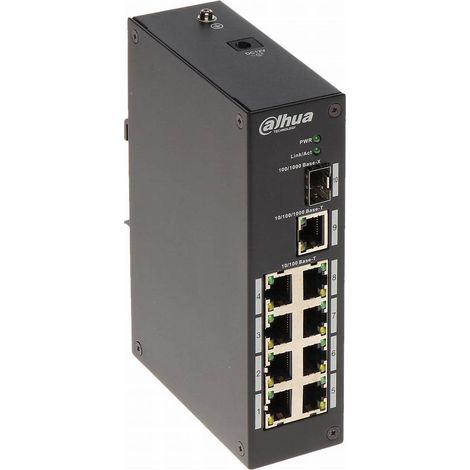PFS3110-8T - Switch reforzado no administrado de 10 puertos