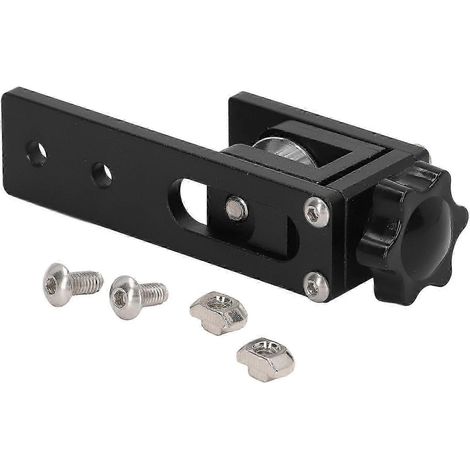 Vormontierter X-Achsen-Spannriemen aus Aluminiumlegierung für Ender 3 und CR10 3D-Drucker, schwarz (1/5)