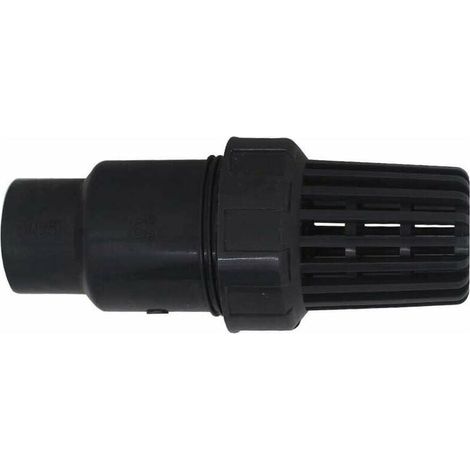 Clapet pied clapet anti retour a boule aspiration 25 32 40 mm clapet crepine anti retour antiretour pvc piscine pompe (Diamètre Intérieur 32mm) (1/4)