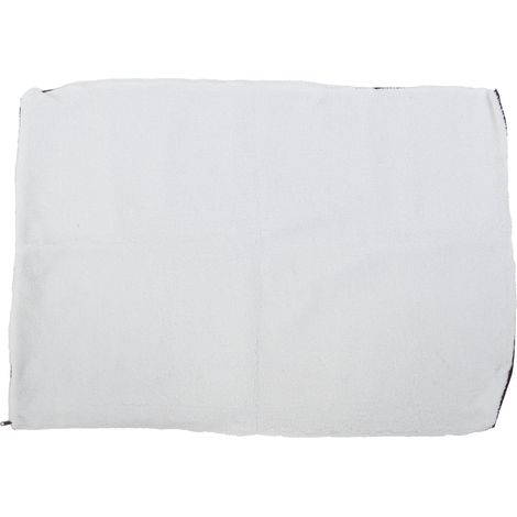 Matelas chauffant antidérapant pour niche de chien - Couverture isolante amovible pour confort des animaux (Blanc 90x64 cm) (1/5)