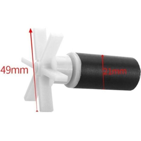 Pour Intex 401M 637R Pure Spa Impeller Type de modèle SSP-H-20-M,SB-20M pour pompe à eau, comprend un arbre en acier Rotor de pompe à eau de 4,5 m + arbre en céramique