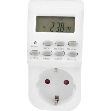 Digitale Zeitschaltuhr onlex 140 Programme 16A 250V (1/2)