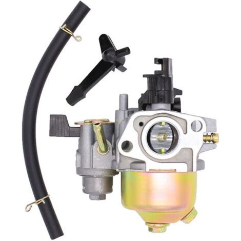 NALOOKAMIC GX120 Carburateur pour Honda GX160 GX200 GX168 GX140 5.5HP 6.5HP Tondeuse à Gazon Moteur Pièces de Rechange avec Tuyau d'Huile Bougie d'Allumage Filtre à Carburant etc (1/4)
