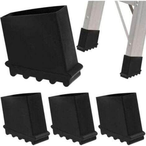 Set of 4 replacement rubber ladder feet for ladder, ladder, rubber feet, replacement feet, rubber feet, spare parts TRIMEC (1/5)