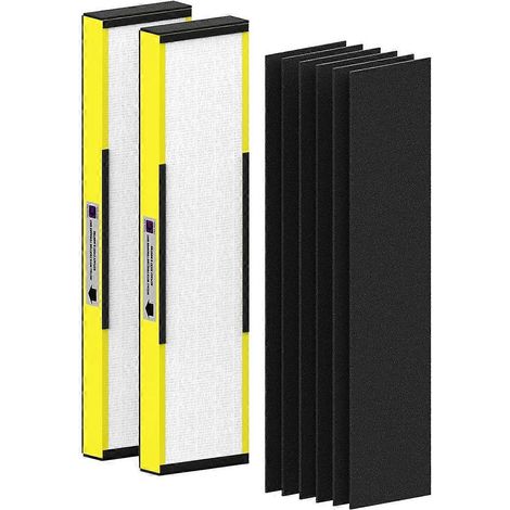 Lot de 2 filtres de rechange HEPA FLT5000 pour purificateur d'air AC5000 (1/5)