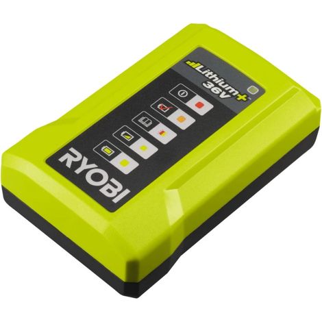 caricabatterie singolo ryobi "ry36c17a" 36v (1/5)