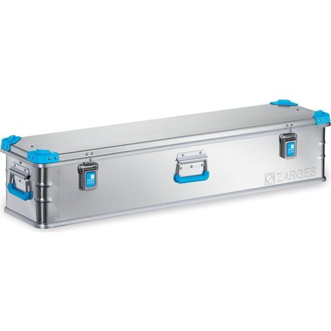 Euro/-Werkzeug-Box L1200xB300xH250mm 63l m.Klappverschluss u.Stapelecken ZARGES (1/5)