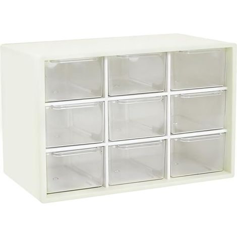1 pièce Organisateur de Tiroir,Boite Rangement Tiroir Plastique,boîtes rangement,pour les couverts cuisine,la salle bain,les ustensiles,le bureau - (1/5)