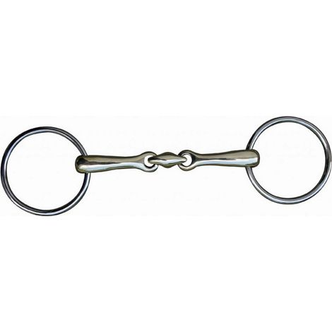 14,5 cm: Filetto a doppio snodo 16 mm in acciaio inox