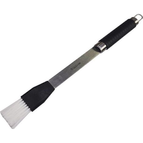 Pinceau en nylon et acier inox 41,5 cm pour barbecue et cuisine