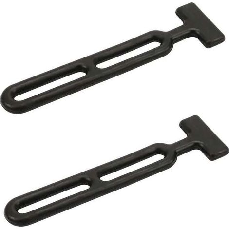 190 mm langes elastisches Gummiseil – Befestigungssystem für Fahrradträger – Maximale Traglast 100 kg – Für Anhänger und Garten (1/2)