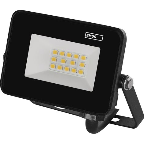 EMOS Faretto LED SIMPO 10,5 W, IP65, impermeabile, per ambienti umidi o esterni, super luminoso, 900 lm, bianco neutro 4000 K, durata 20.000 ore, cavo di collegamento da 20 cm (1/5)