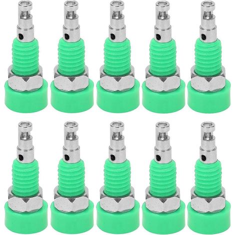 Lot de 10 mini-borniers adaptateurs de prise banane 2 mm pour instruments électroniques