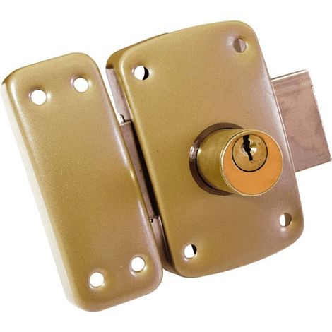 Verrou Cylindre Tole Emboutie 23mm - Dofin