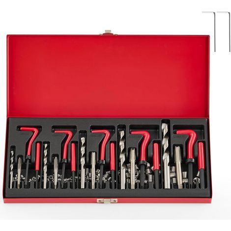 Orion Motor Tech Kit de Réparation de Filetage 131 pièces M5 M6 M8 M10 M12 Helicoil pour Moteur de Voiture (1/5)