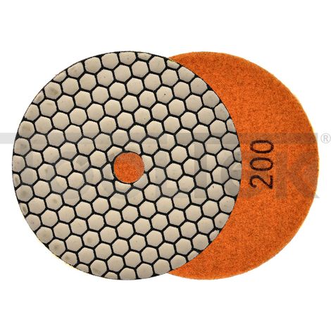 DISCO ABRASIVO LEVIGATURA LUCIDATURA A SECCO GRES 125mm GR200 G78939