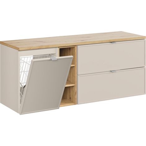 Mobile bagno senza lavabo Alba cachemire 140cm (1/5)