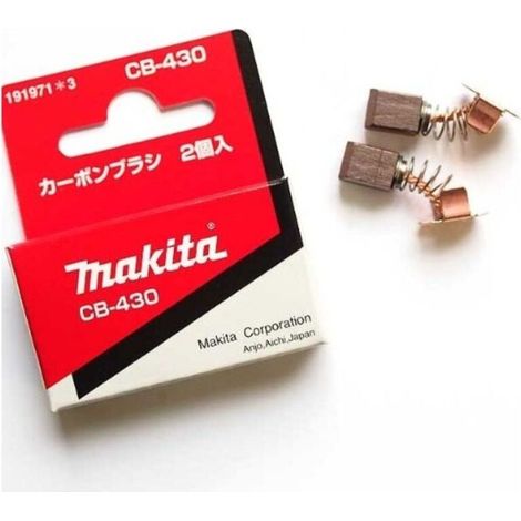 Makita CB430 - Jeu de balais de charbon - 191971-3 (1/4)