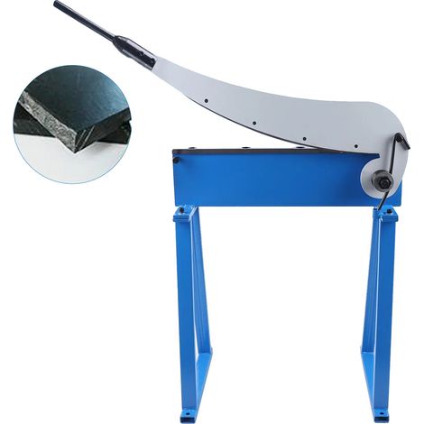 Forbici in ferro, lama in acciaio al carbonio, impugnatura ergonomica, blu (1/2)