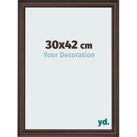 yd. - Cadre photo 30x42 - Chene Fonce - MDF - Lazio