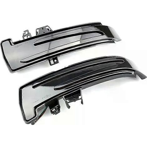 Clignotant dynamique à LED pour rétroviseur intérieur Mercedes-Benz W204 W176 W212 CLA ABCES GLA Classe JXLGV (1/5)