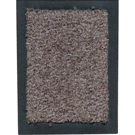 tapis anti-poussière 100% polyamide ref EVOLUTION, fibres recyclées Dim 60 x 90 colori gris - BTB
