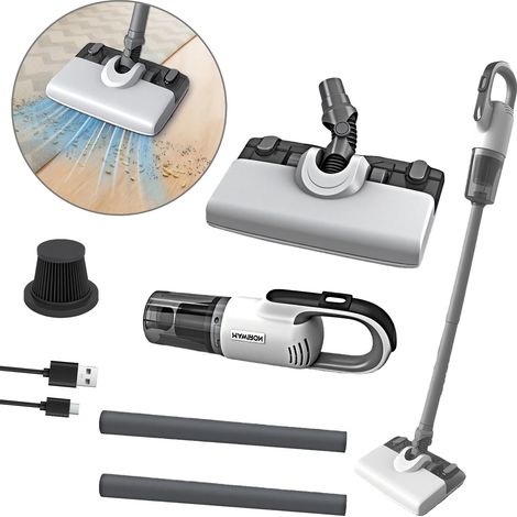 Aspirateur balai sans fil 80W – 60 min d’autonomie – Brosse ZeroTangle anti-poils – PureCyclone à cyclonage – Tapis, carrelage et poils d’animaux : tout aspire sans effort (1/5)