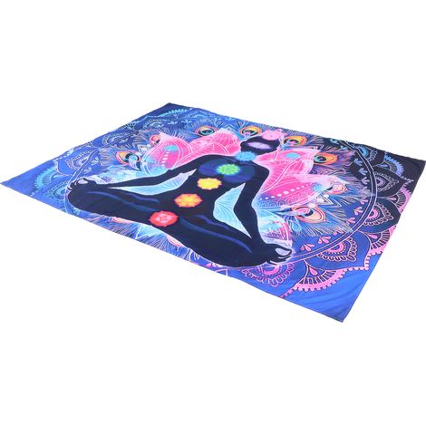 Skandinavischer Wandbehang aus Polyester, dekorativer Wandteppich 200x150 cm, Wandbild-Hintergrund für das Wohnzimmer (1/5)