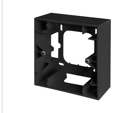 Cadre saillie 1 poste pour SQUARE EASY Anthracite - Eur'Ohm
