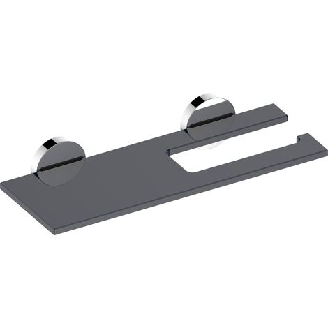 KEUCO EDITION 90 Toilettenpapierhalter mit Ablage, starr,