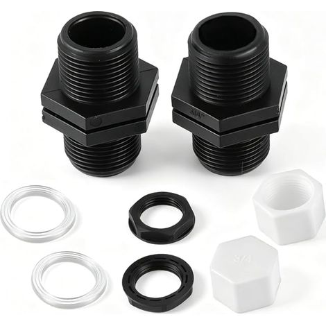 3/4 inch rainwater tank connector,2pcs (1/5)