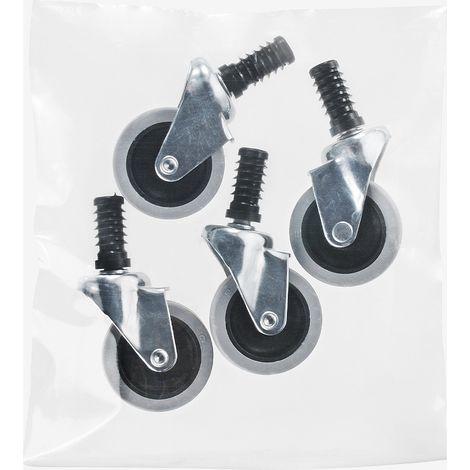 Roulettes pour bac à ingrédient 30 L - lot de 4 - Gilac