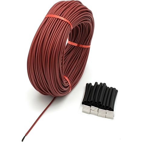 Le Fil, Fil de Chauffage de Fibre de Carbone de 12k 33 Ohm (20m) (50M)