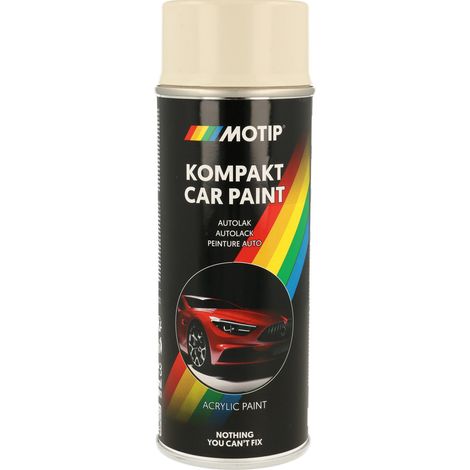 PEINTURE ACRYLIQUE KOMPAKT 46120 BLANC GRIS BRILLANT 400ML MOTIP