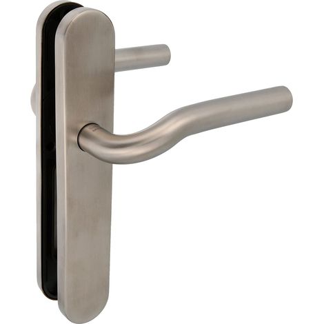 Poignée de Porte d'Intérieur 20P En Acier Inoxydable 18/8 Durable Conception Élégante pour Fenêtre PVC et Sommier Verrou de Sécurité, Grille d'Aération 30x30, Acier Inoxydable (1/5)