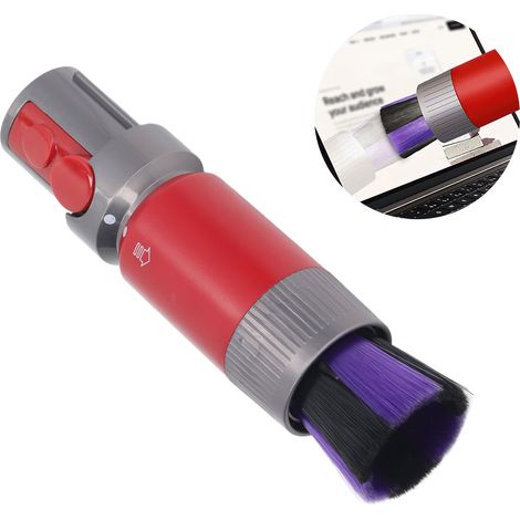 Brosse Rotative pour Aspirateur Sans Fil, Compatible V7 V8 V10 V11 V15, Rouleau Anti-Traces et Anti-Static, PC 120g, 1 Pièce (1/5)