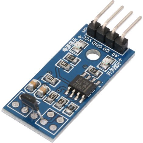 Packung mit 5 Magnetsensormodulen 3144E Geschwindigkeitsdetektor Zählerschalter Hall-Effekt 3,3-5V (1/5)
