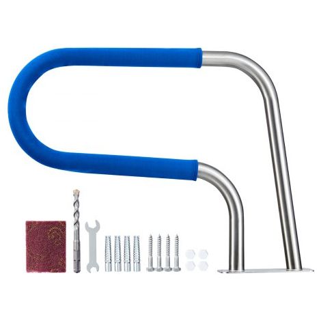 Rampe Piscine 79x56 cm Main Courante Piscine Acier Inox 304 (1/5)