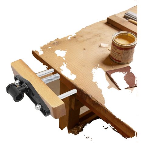 Étau de perceuse, fonte en acier Q235, largeur de 10,5 cm, longueur de tige de 50 cm, ouverture de 3 cm, poids de 8,29 kg (1/5)