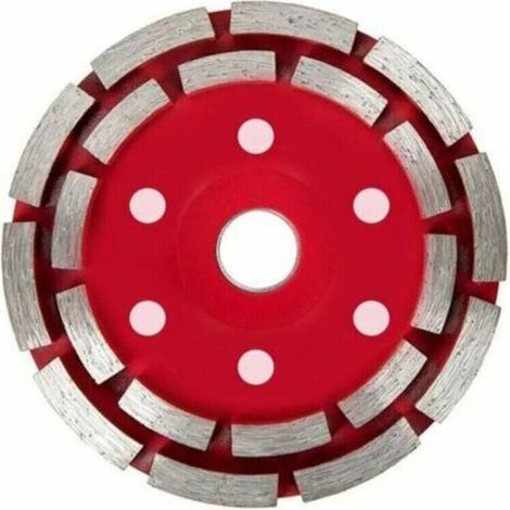 Disque Diamant Abrasif de 125 mm pour Poncer le Béton, la Pierre, la Brique, le Marbre et le Granit - Idéal pour Outils Rotatifs Dremel - Quantité : 1.-