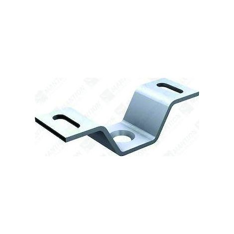 Mantion – Patte de fixation plafond à visser en acier galvanisé – Supporte charges lourdes – Installation rapide pour systèmes coulissants (1/3)