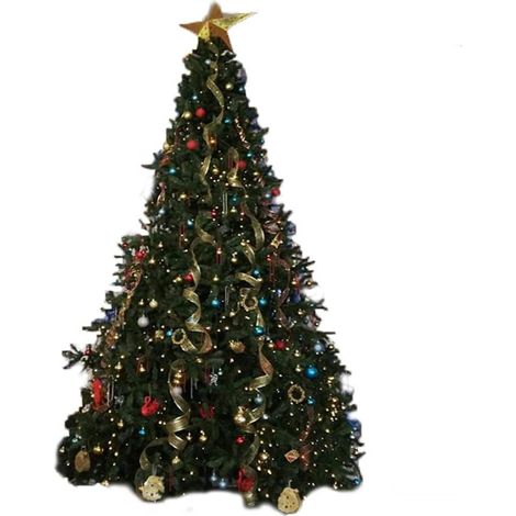 Albero di natale alto 3 metri grande 300 cm artificiale verde finto folto 2250 cime con piede in metallo addobbi e decorazioni (1/5)