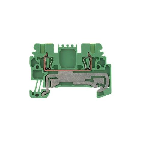 bloc de jonction - a ressort - 1.5 mm2 - 180a - vert / jaune - weidmuller 1775510000