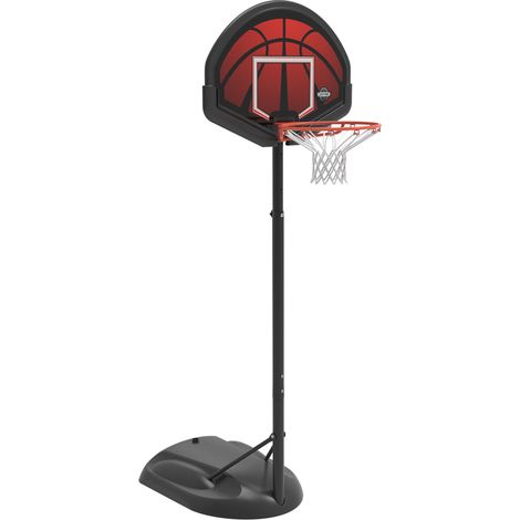 Lifetime Stahl Basketballkorb Alabama Schwarz/Rot 81x225 cm (1/5)