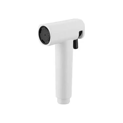 (Tête blanche - Expédié depuis la France continentale - Diamètre du tuyau) Douchette de salle de bain/bidet à main en ABS à deux fonctions - Haute pression (1/5)