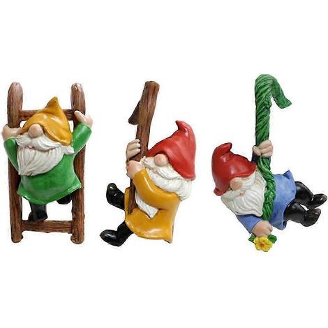 Accessoires pour jardin féerique, miniatures de gnomes de jardin, kit de mini-gnomes de jardin, statue de nains pour jardin féerique (1/5)